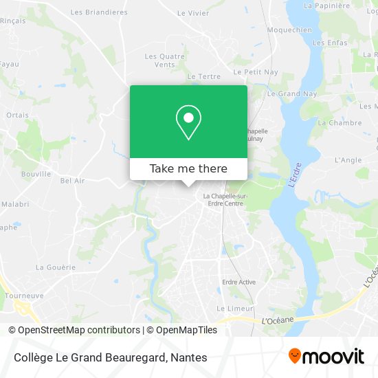 Collège Le Grand Beauregard map