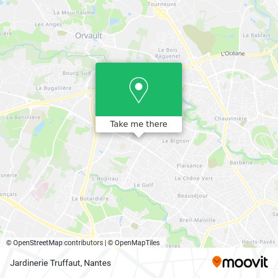 Jardinerie Truffaut map