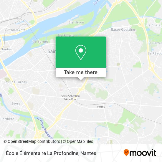 École Élémentaire La Profondine map