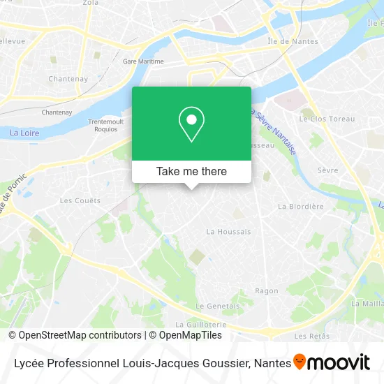 Lycée Professionnel Louis-Jacques Goussier map