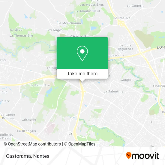 Castorama map