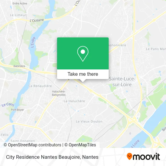 Mapa City Residence Nantes Beaujoire