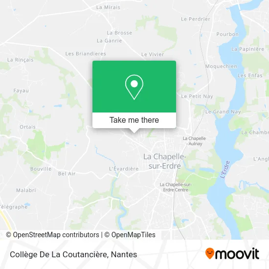Mapa Collège De La Coutancière