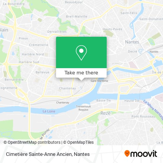 Cimetière Sainte-Anne Ancien map
