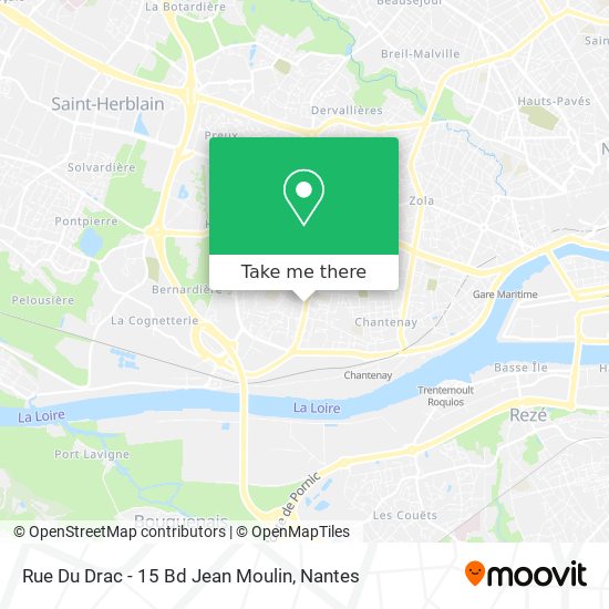 Rue Du Drac - 15 Bd Jean Moulin map
