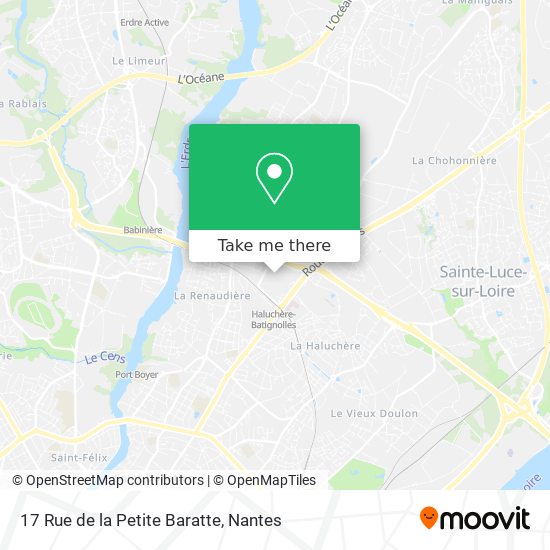 17 Rue de la Petite Baratte map