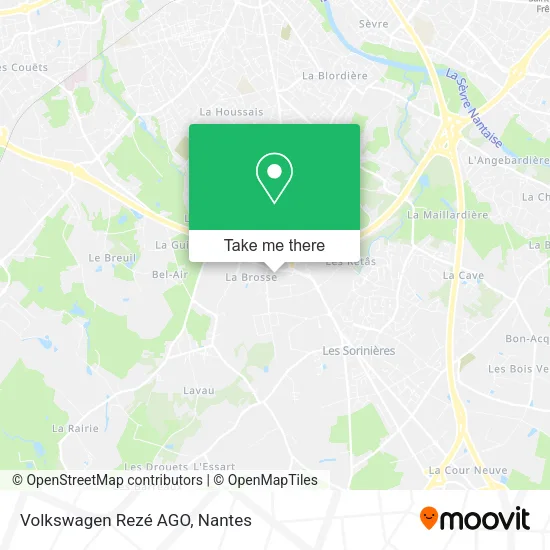 Volkswagen Rezé AGO map