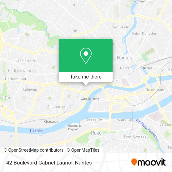 42 Boulevard Gabriel Lauriol map