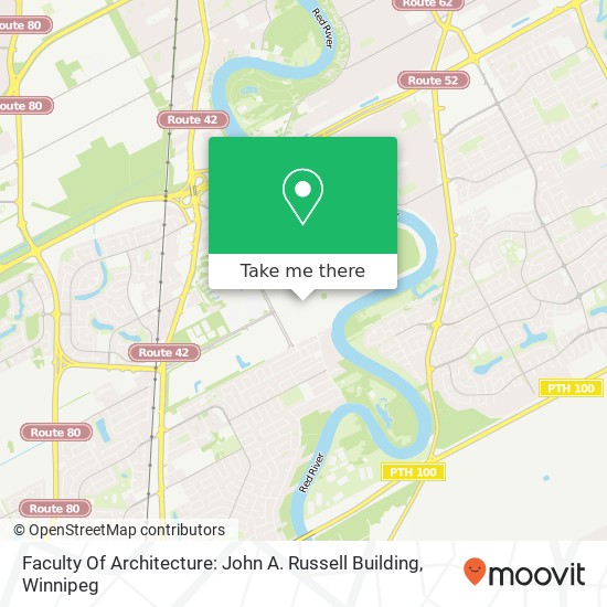 Faculty Of Architecture: John A. Russell Building map