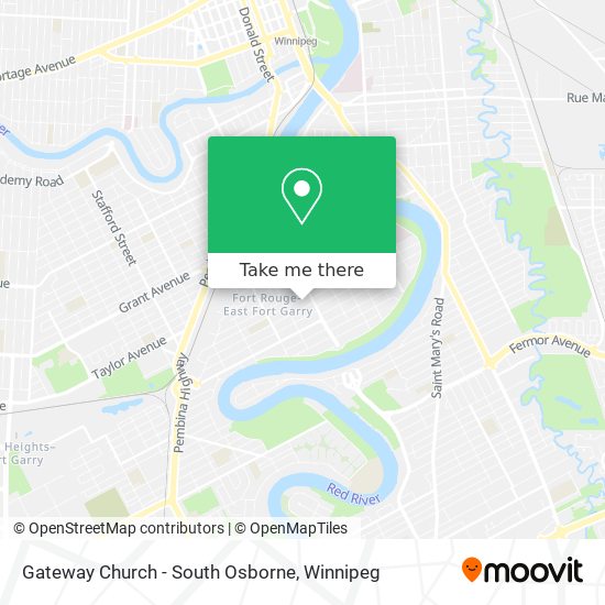 Gateway Church - South Osborne map