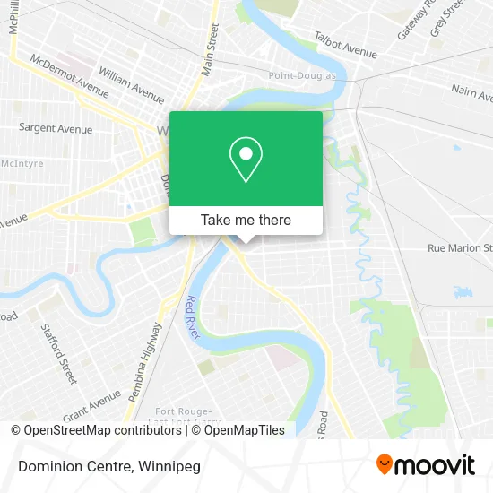 Dominion Centre map