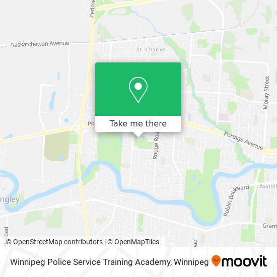 Winnipeg Police Service Training Academy map