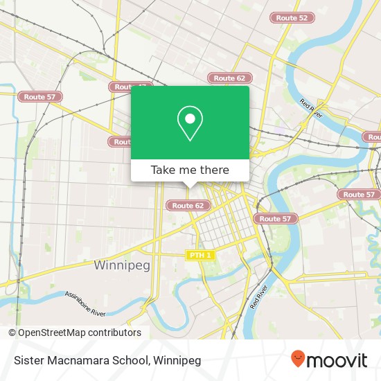 Sister Macnamara School map