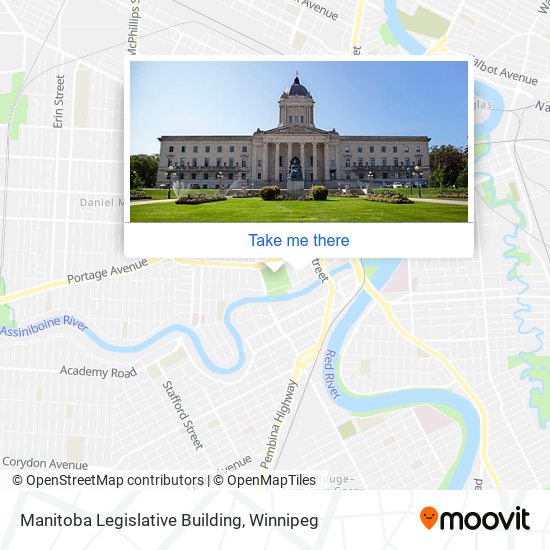 Manitoba Legislative Building plan