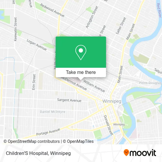 Children’S Hospital map