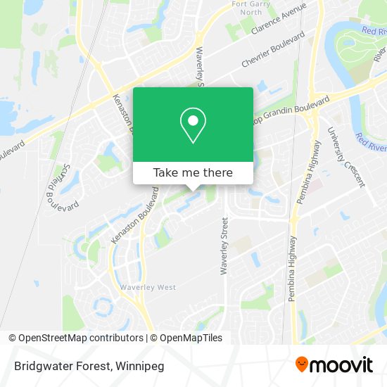 Bridgwater Forest map