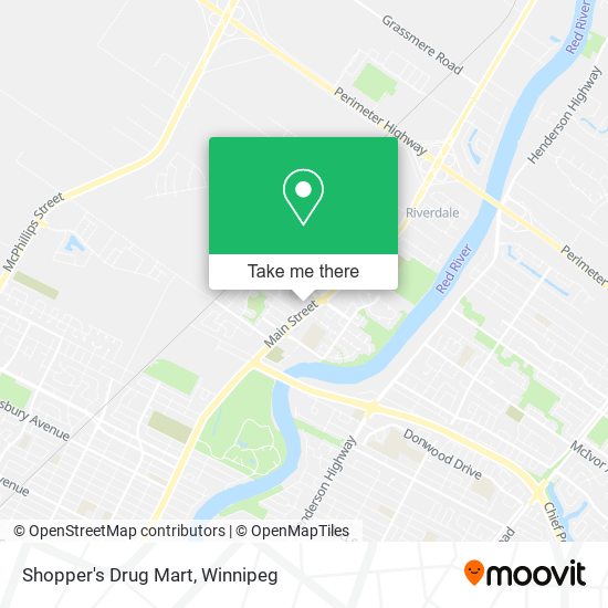 Shopper's Drug Mart map
