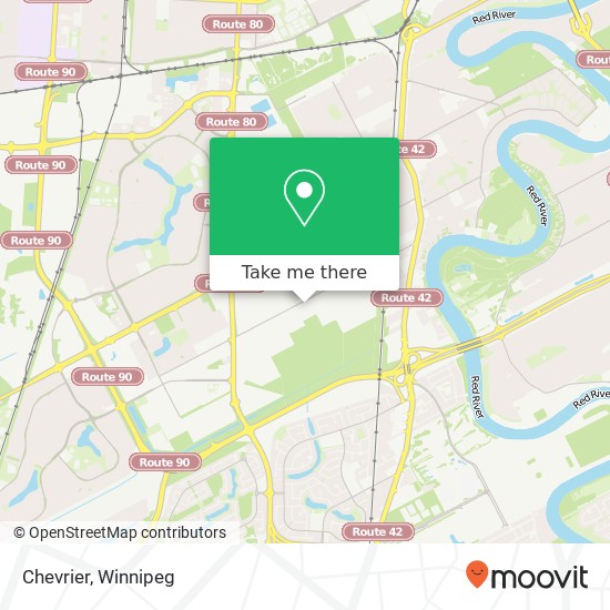 Chevrier map