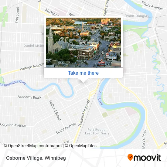 Osborne Village map