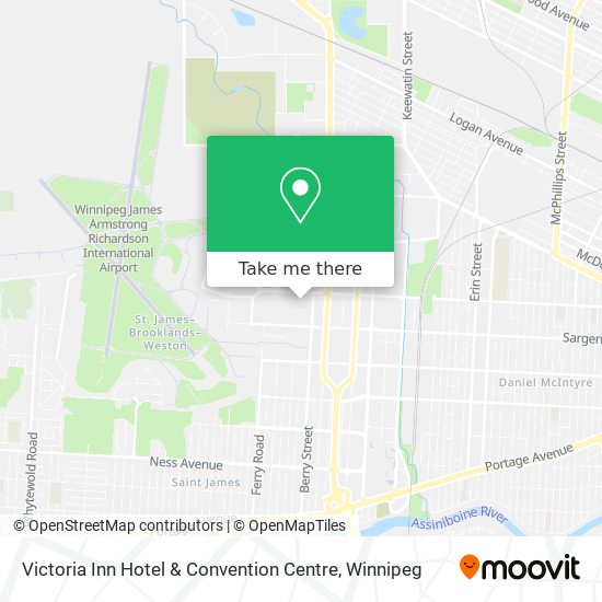 Victoria Inn Hotel & Convention Centre map