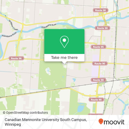 Canadian Mennonite University South Campus plan