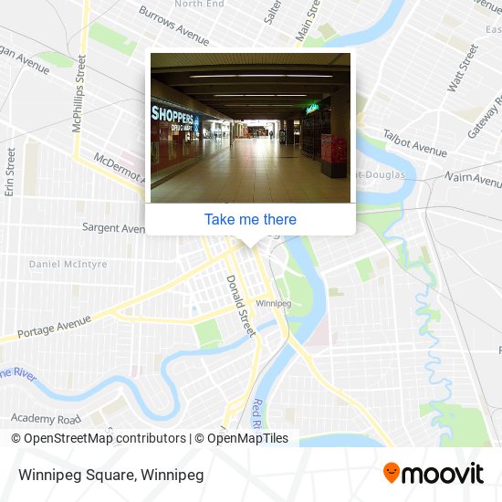 Winnipeg Square map