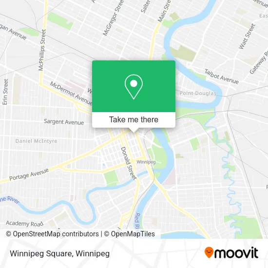 Winnipeg Square map
