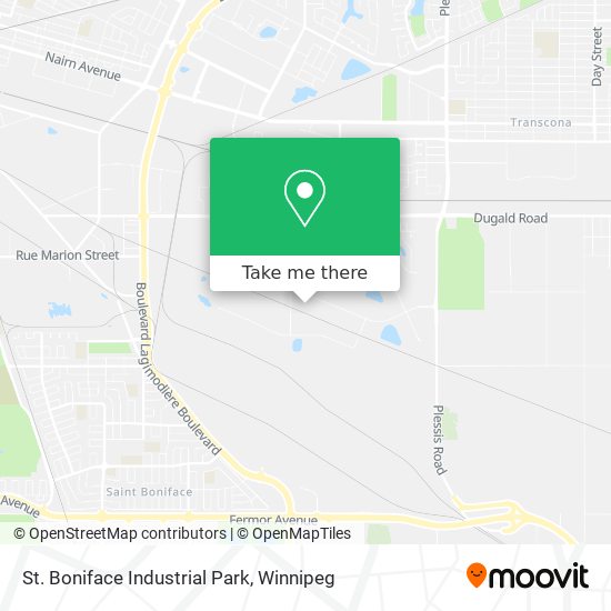 St. Boniface Industrial Park map