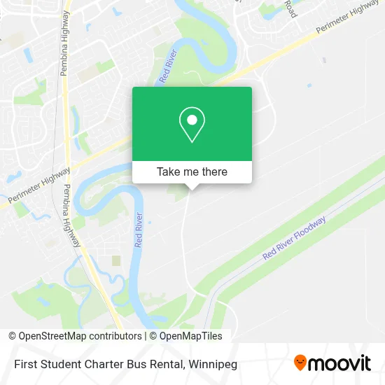 First Student Charter Bus Rental map