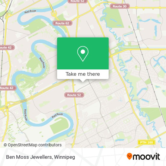 Ben Moss Jewellers map