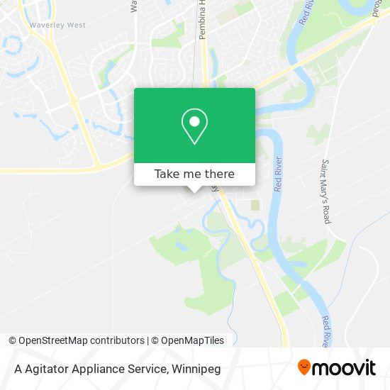 A Agitator Appliance Service map
