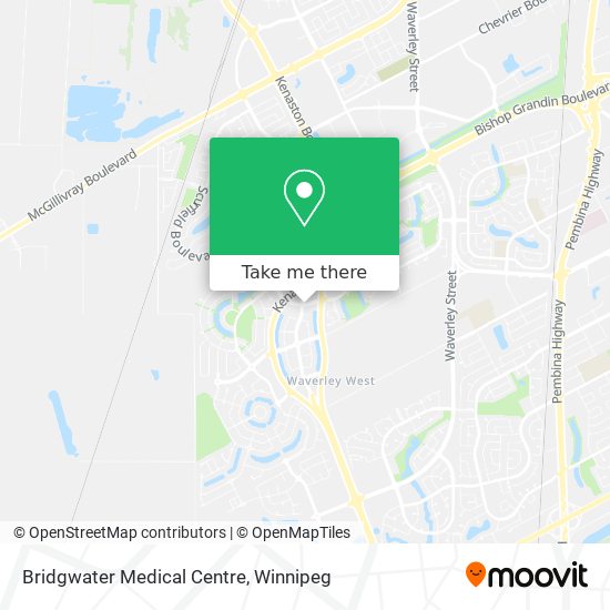 Bridgwater Medical Centre plan