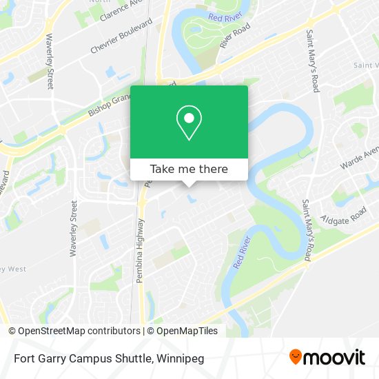 Fort Garry Campus Shuttle plan