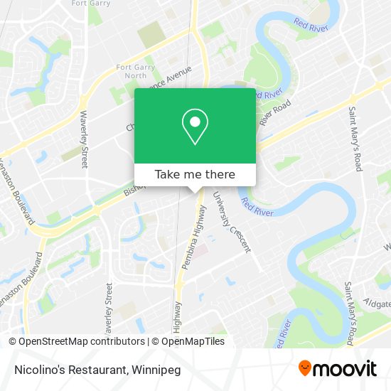 Nicolino's Restaurant map