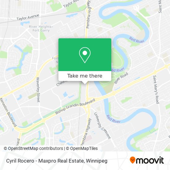 Cyril Rocero - Maxpro Real Estate map
