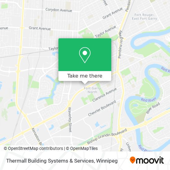 Thermall Building Systems & Services map