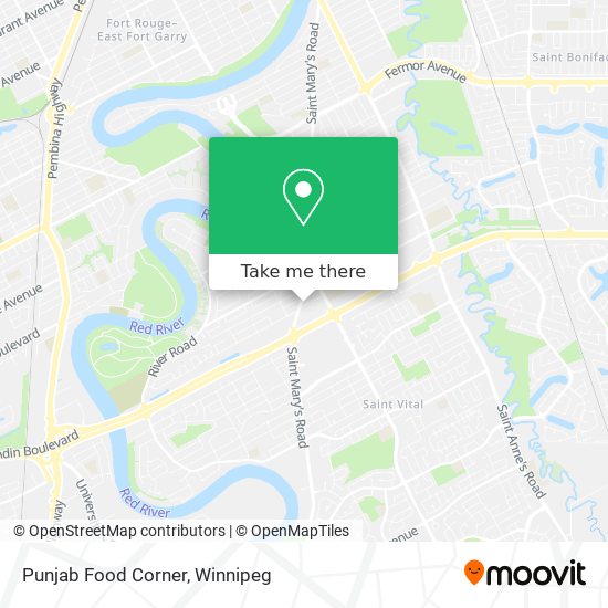 Punjab Food Corner map