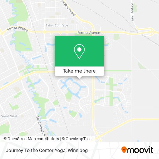 Journey To the Center Yoga map