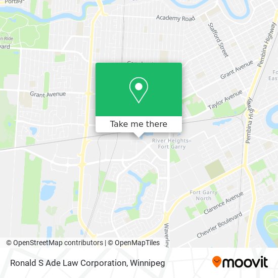 Ronald S Ade Law Corporation map