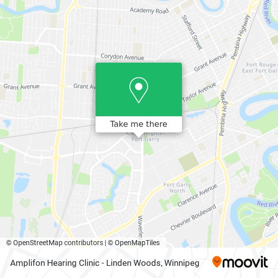 Amplifon Hearing Clinic - Linden Woods plan