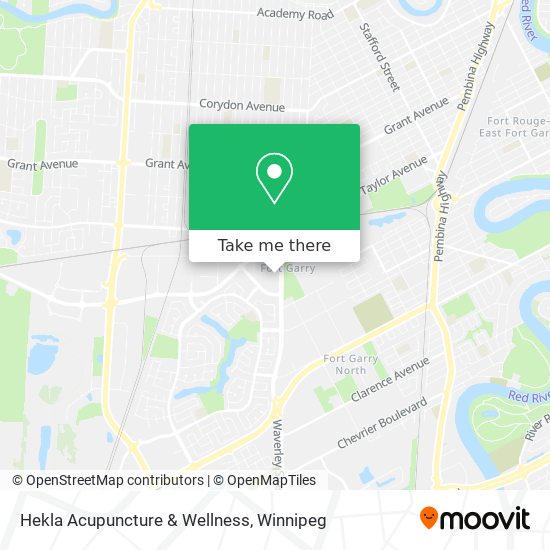 Hekla Acupuncture & Wellness map