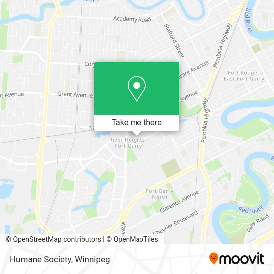 Humane Society map