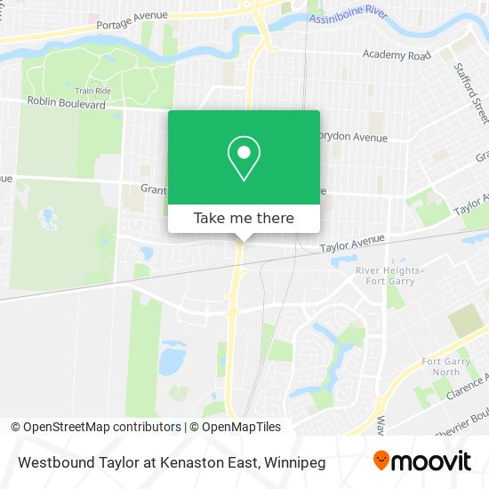 Westbound Taylor at Kenaston East plan