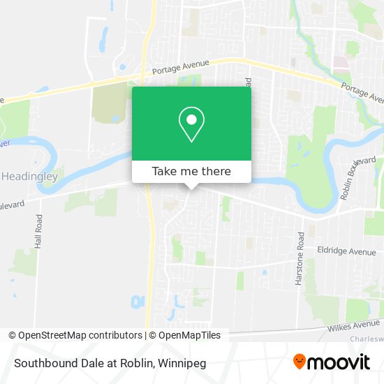 Southbound Dale at Roblin plan