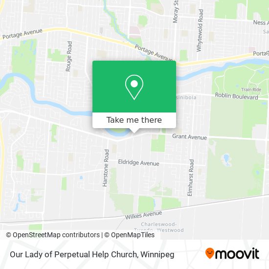 Our Lady of Perpetual Help Church map