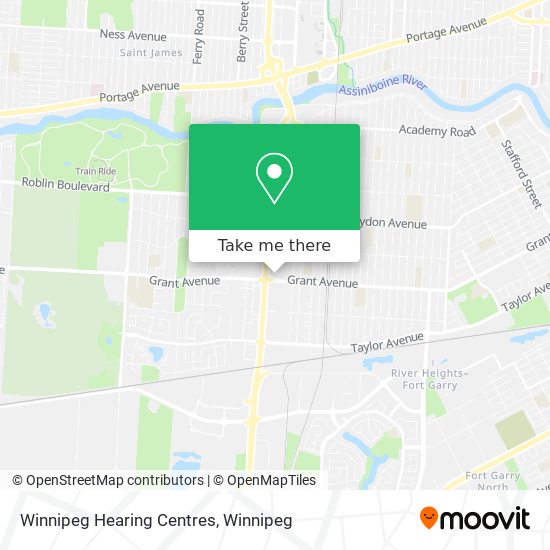 Winnipeg Hearing Centres plan