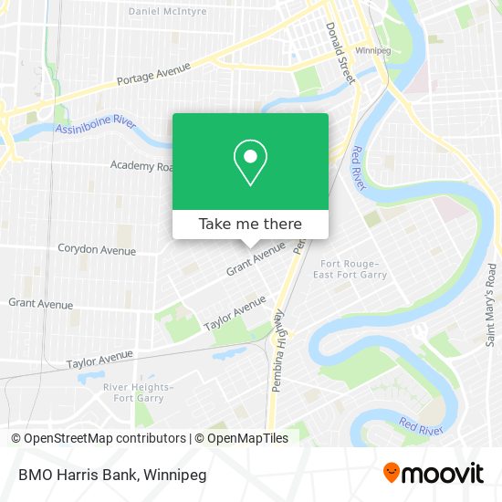 BMO Harris Bank map