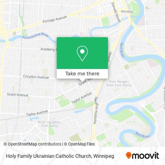 Holy Family Ukrainian Catholic Church map