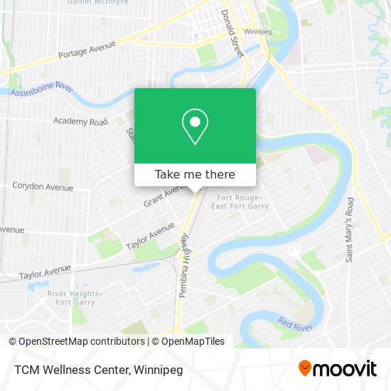 TCM Wellness Center map