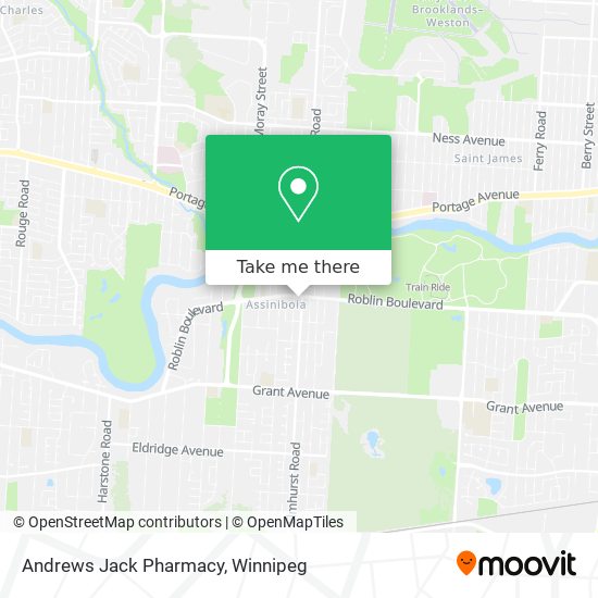 Andrews Jack Pharmacy map